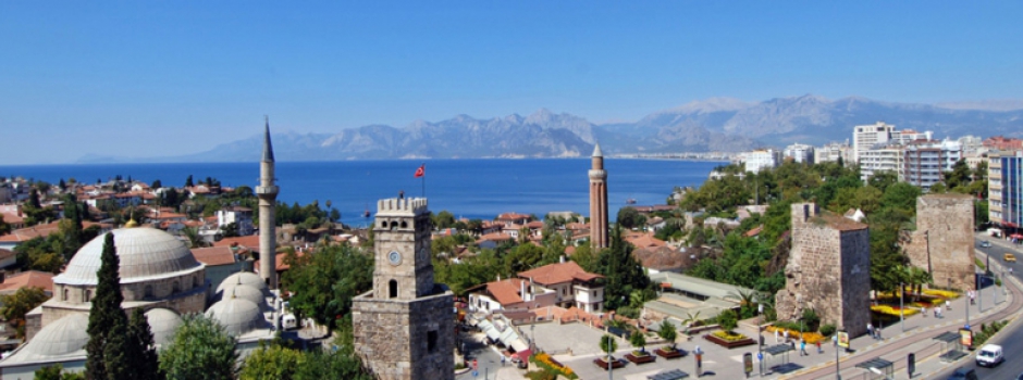 Blick auf Antalya